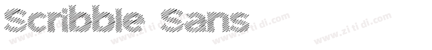 Scribble Sans字体转换